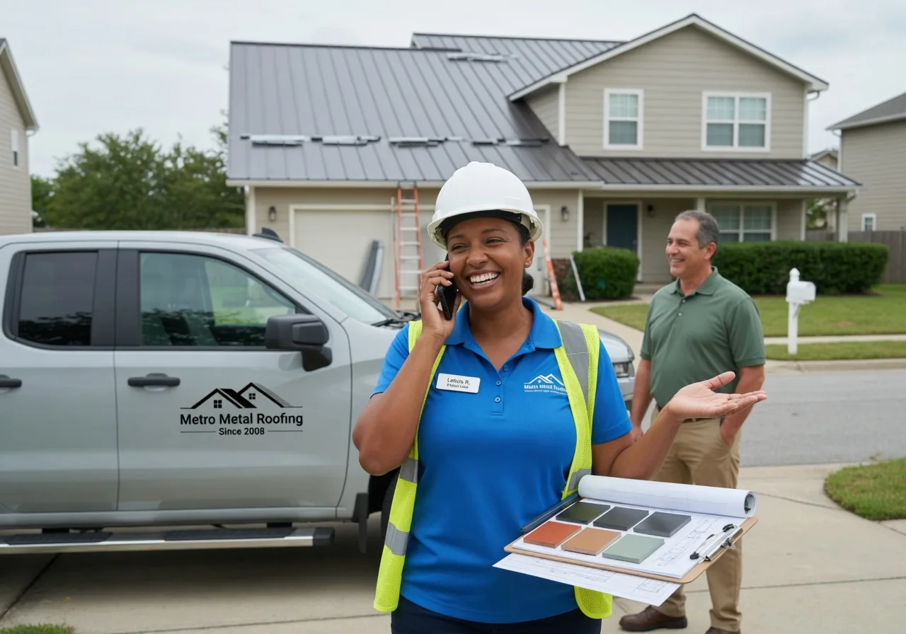 Metal Roof Inspection in Drakesville, IA