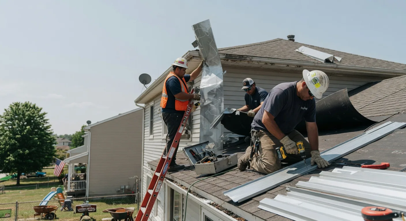 Metal Roof Inspection in Drakesville, IA
